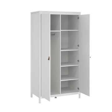 Vallvidera Garderob med 2 dörrar 102x199 cm - Förvaring - Skåp - Garderobsskåp