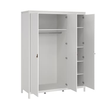 Vallvidera Garderob med 3 dörrar 150x199 cm - Förvaring - Skåp - Garderobsskåp
