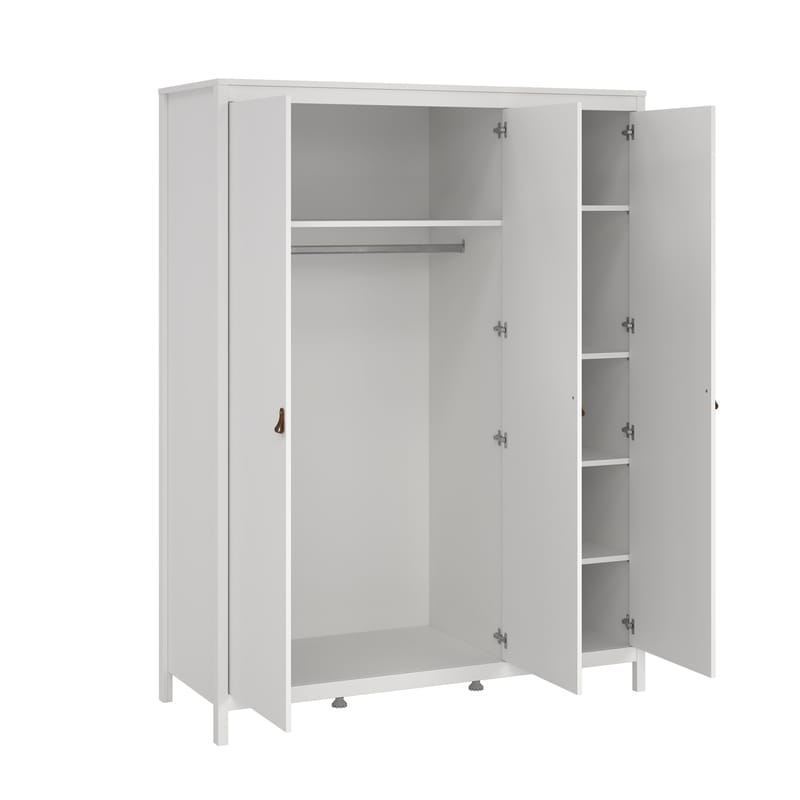 Vallvidera Garderob med 3 dörrar 150x199 cm - Förvaring - Skåp - Garderobsskåp