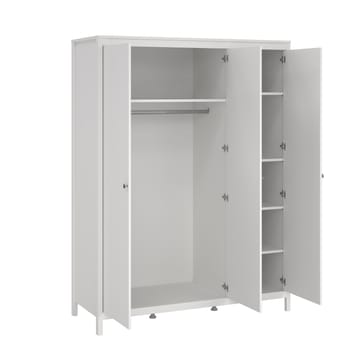 Vallvidera Garderob med 3 dörrar 150x199 cm - Förvaring - Skåp - Garderobsskåp