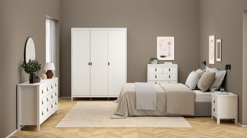 Vallvidera Garderob med 3 dörrar 150x199 cm - Förvaring - Skåp - Garderobsskåp