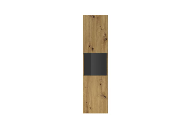 ARMADE Vitrinskåp 140 cm Brun - Förvaring - Skåp - Vitrinskåp