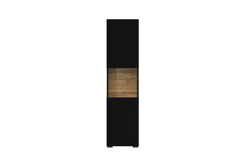 ARMADE Vitrinskåp 140 cm Svart - Förvaring - Skåp - Vitrinskåp