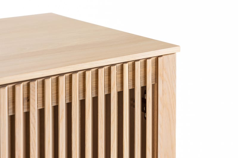 ARSINO Vitrinskåp 95x170 cm Beige - Beige - Förvaring - Skåp - Vitrinskåp