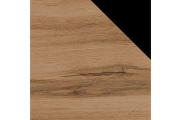 Kardos Vitrinskåp 45x120 cm - Natur/Svart - Förvaring - Skåp - Vitrinskåp
