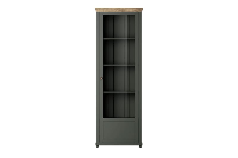 KENSTONE Vitrinskåp 42x71 cm  Khaki/Natur - Förvaring - Skåp - Vitrinskåp