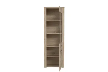Loannia Vitrinskåp 41x67 cm - Brun - Förvaring - Skåp - Vitrinskåp