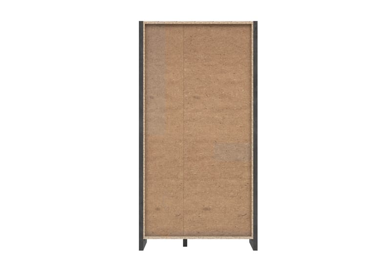 PULESTRI Byrå 41x100 cm Brun/Grå - Förvaring - Skåp - Vitrinskåp