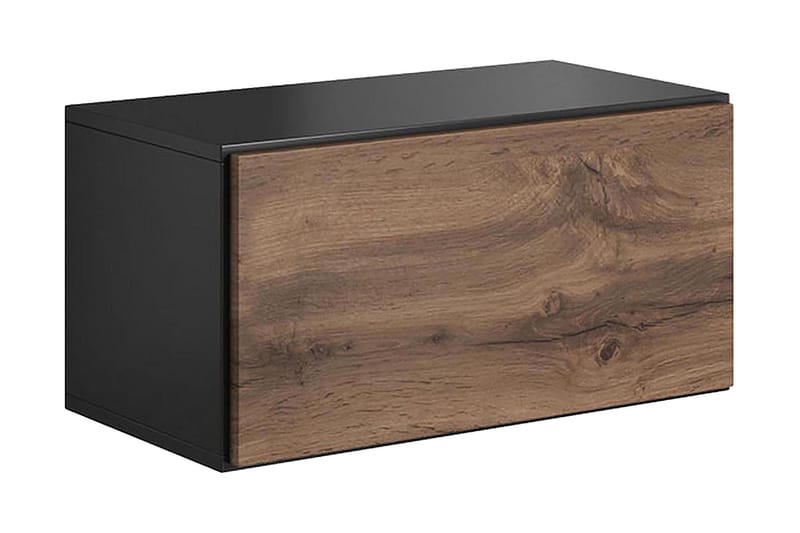 Roco Vitrinskåp 37,5x39x75 cm - Antracit - Förvaring - Skåp - Vitrinskåp