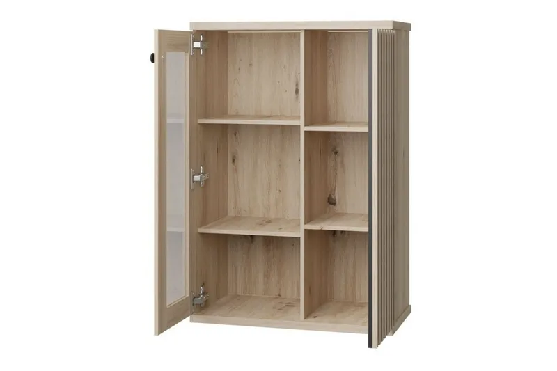 Rosehall Vitrinskåp 132 cm Black - Förvaring - Skåp - Vitrinskåp