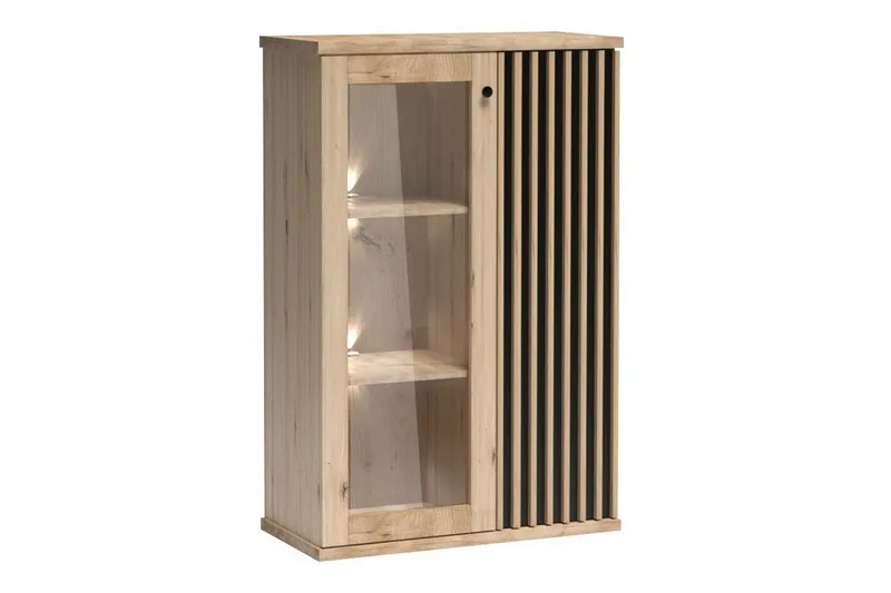 Rosehall Vitrinskåp 132 cm NO_BRAND Black