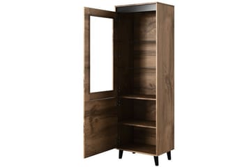 Strontian Vitrinskåp 183 cm Scandinavian Choice Anthracite - Förvaring - Skåp - Vitrinskåp