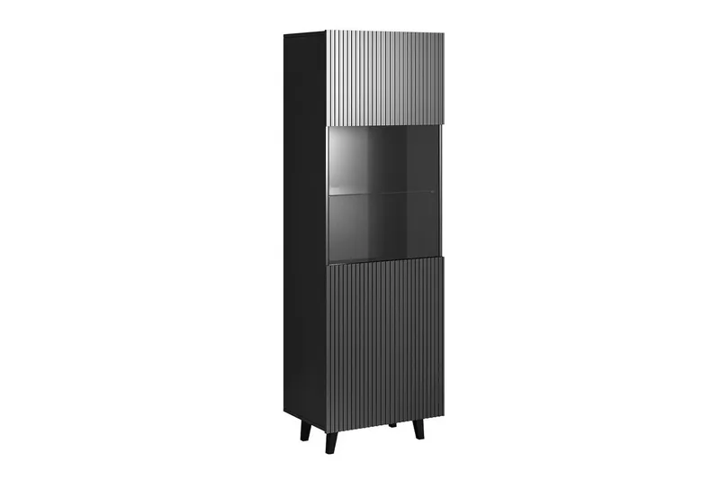 Strontian Vitrinskåp 183 cm Scandinavian Choice Anthracite/Black, Antracit/Svart