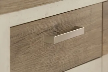Talebi Låg Skänk 41 cm djup 172 cm bred 90 cm hög Trä - Brun/Vit - Förvaring - Förvaringsmöbler - Skänkar & sideboards
