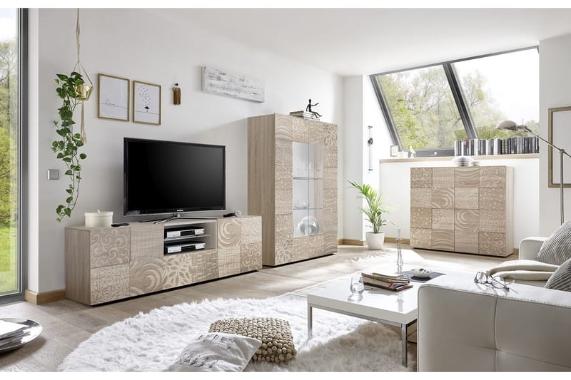 WALENS Highboard 121 Brun - Förvaring - Skåp