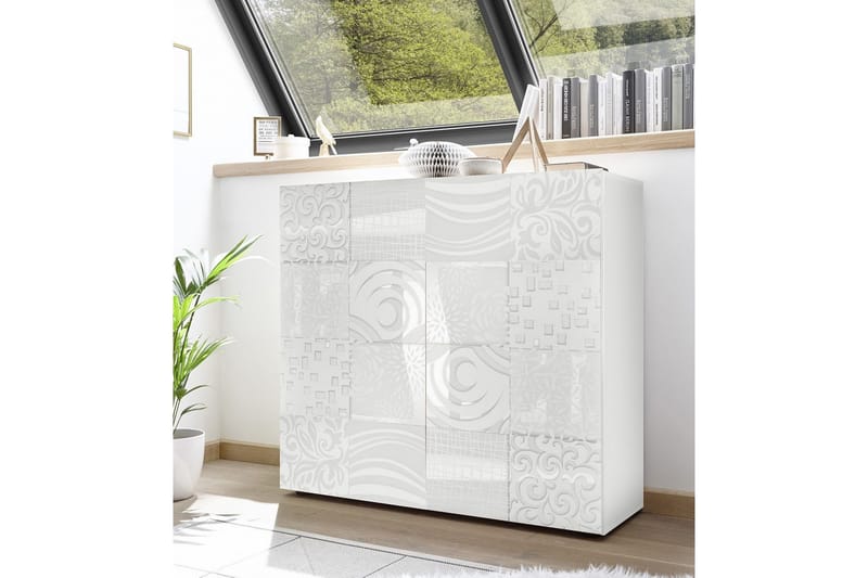 WALENS Highboard 121 Vit - Förvaring - Skåp