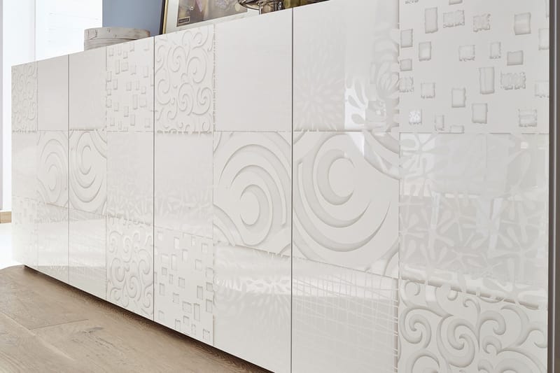 WALENS Highboard 121 Vit - Förvaring - Skåp
