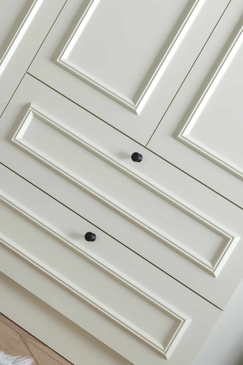 Wonthaggi Garderob 140x182 cm - Vit - Förvaring - Skåp - Garderobsskåp