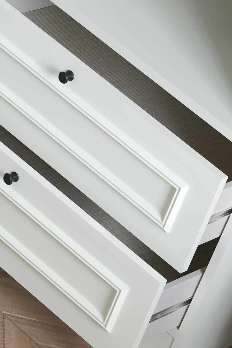 Wonthaggi Garderob 140x182 cm - Vit - Förvaring - Skåp - Garderobsskåp