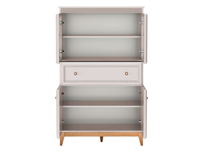 Zeylor Vitrinskåp 151 cm - Förvaring - Skåp - Vitrinskåp