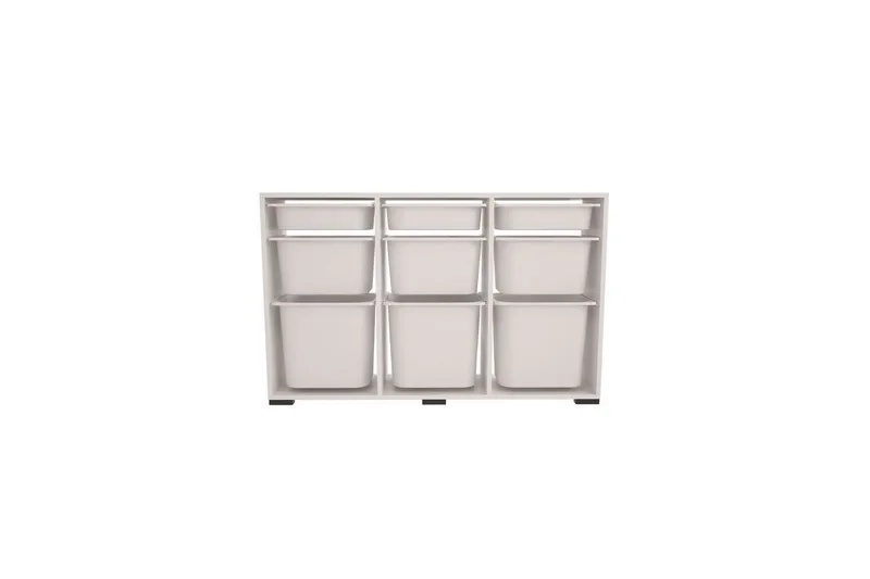 Flerfunktionsskåp Belna Vit - Vit - Förvaring - Småförvaring - Förvaringslådor