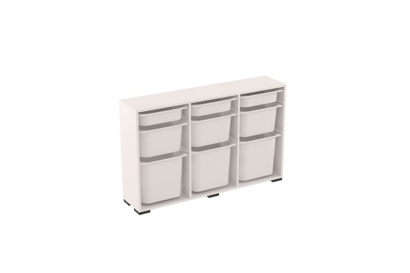 Flerfunktionsskåp Belna Vit, Vit