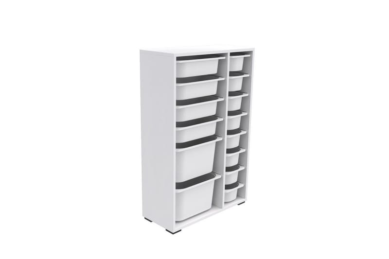 Flerfunktionsskåp Havor Vit - Vit - Förvaring - Småförvaring - Förvaringslådor