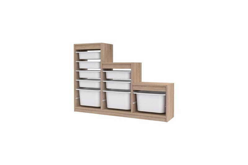 Flerfunktionsskåp Mobin Sonomo Vit - Sonomo Vit - Förvaring - Småförvaring - Förvaringslådor