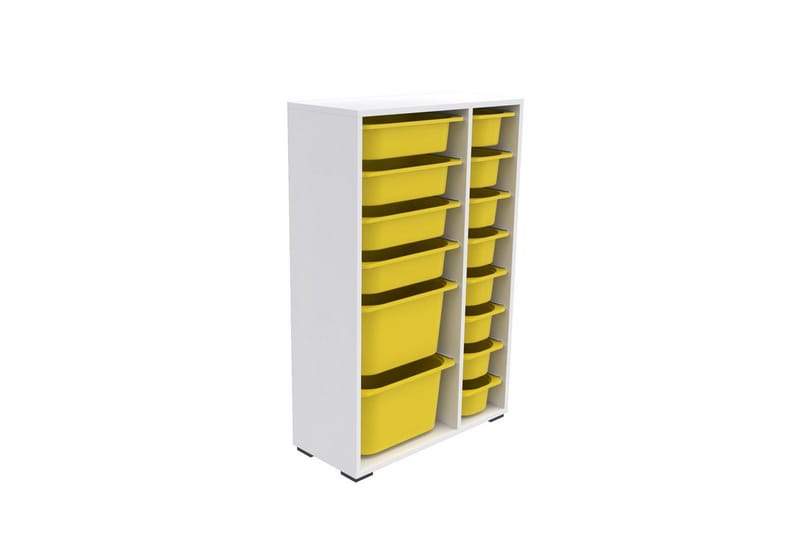 Flerfunktionsskåp Ravielwich (69,5 x 109 x 30 cm) Gul - Gul - Förvaring - Småförvaring - Förvaringslådor