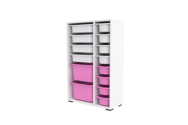 Flerfunktionsskåp Ravielwich (69,5 x 109 x 30 cm) Vit / Veyaa - Vit / Veyaa - Förvaring - Småförvaring - Förvaringslådor