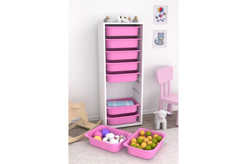 Flerfunktionsskåp Stribor Vit / Veyaa - Vit / Veyaa - Förvaring - Småförvaring - Förvaringslådor