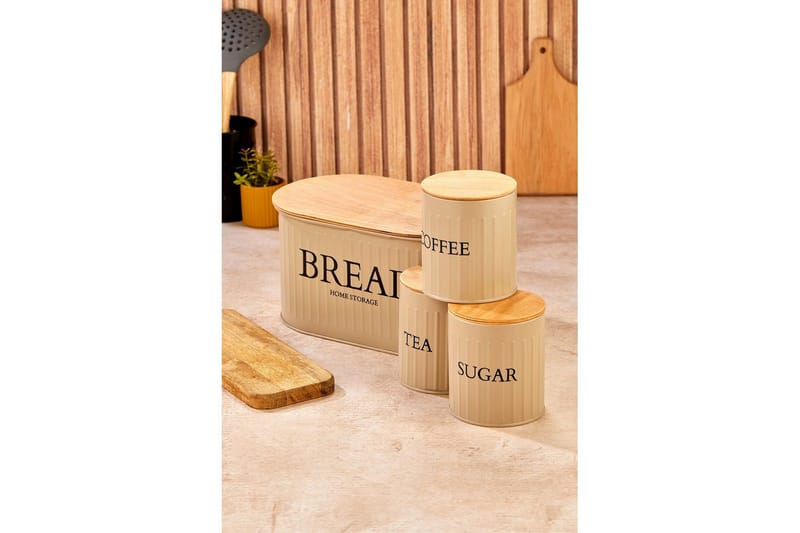 Förvaringslådesats (4 delar) Selinbridge Brun - Brun - Förvaring - Småförvaring - Förvaringsburk & askar - Förvaringsaskar