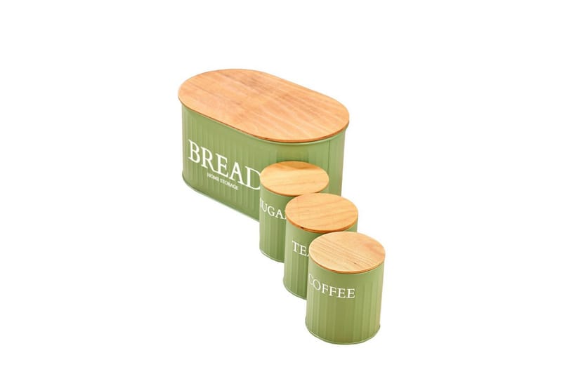 Förvaringslådesats (4 delar) Selinbridge Grön - Grön - Förvaring - Småförvaring - Förvaringsburk & askar - Förvaringsaskar