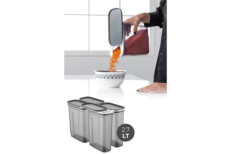 Kiyoaki Förvaringsburk - Antracit - Kök & hushåll - Matlagning & bakning - Köksredskap & kökstillbehör - Flaskor & burkar