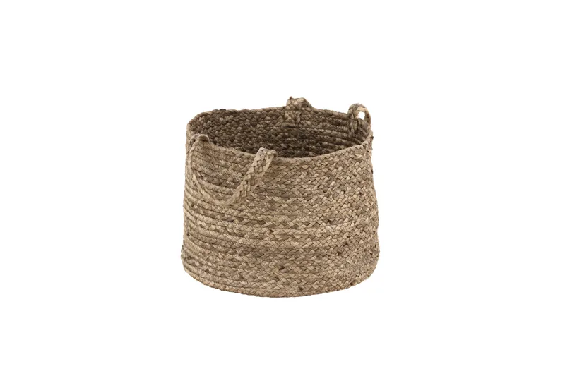 Bhopal Korg Rund - Svart - Förvaring - Småförvaring - Förvaringskorg - Flätad korg & rottingkorg