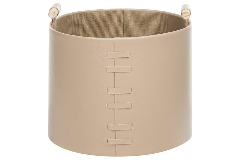 Korg Aram set om 3 Beige - Beige - Förvaring - Småförvaring - Förvaringskorg - Flätad korg & rottingkorg