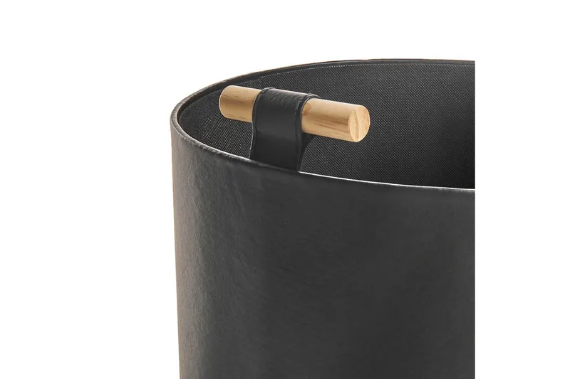 Korg Aram set om 3 Svart - Svart - Förvaring - Småförvaring - Förvaringskorg - Flätad korg & rottingkorg