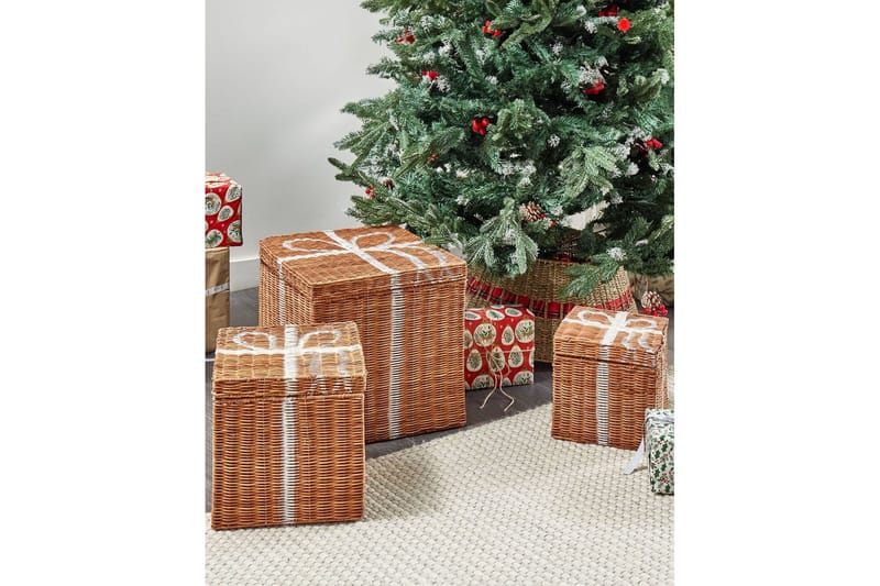 Korg Cadeau set om 3 - Förvaring - Småförvaring - Förvaringskorg - Flätad korg & rottingkorg