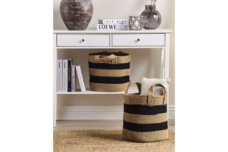 Korg Gerede set om 2 - Förvaring - Småförvaring - Förvaringskorg - Flätad korg & rottingkorg