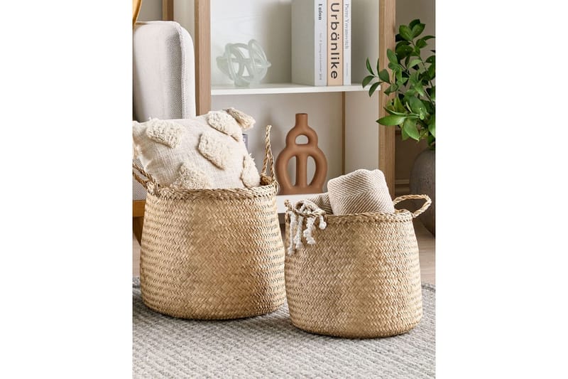Korg Halong set om 2 - Förvaring - Småförvaring - Förvaringskorg - Flätad korg & rottingkorg