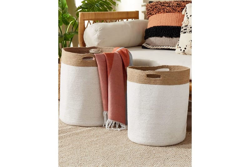 Korg Kardh set om 2 - Förvaring - Småförvaring - Förvaringskorg - Flätad korg & rottingkorg