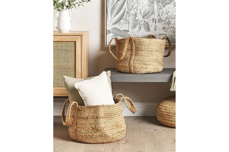 Korg Kornak set om 2 - Förvaring - Småförvaring - Förvaringskorg - Flätad korg & rottingkorg