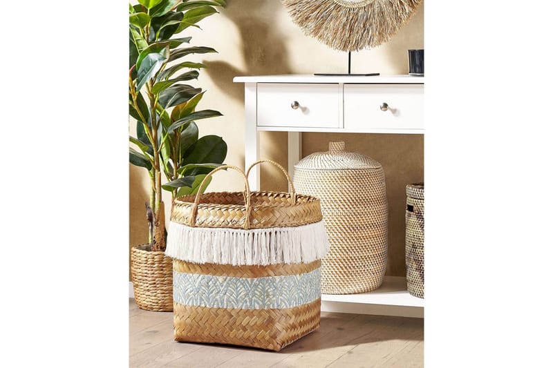 Korg Mesuji - Förvaring - Småförvaring - Förvaringskorg - Flätad korg & rottingkorg