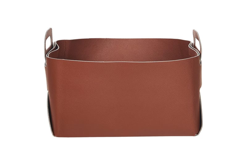 Korg Nuzi set om 2 Brun - Brun - Förvaring - Småförvaring - Förvaringskorg - Flätad korg & rottingkorg