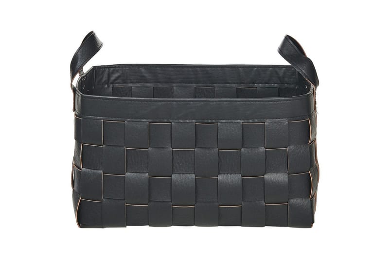 Korg Sippar set om 2 Svart - Svart - Förvaring - Småförvaring - Förvaringskorg - Flätad korg & rottingkorg