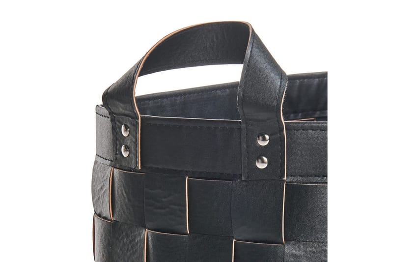 Korg Sippar set om 2 Svart - Svart - Förvaring - Småförvaring - Förvaringskorg - Flätad korg & rottingkorg