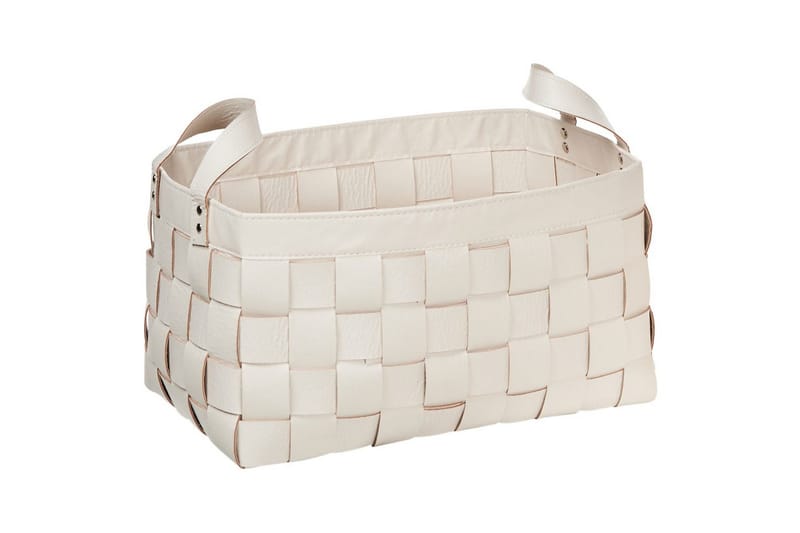 Korg Sippar set om 2 Vit - Vit - Förvaring - Småförvaring - Förvaringskorg - Flätad korg & rottingkorg