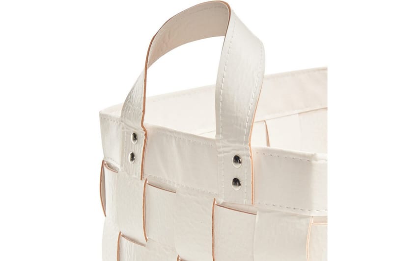 Korg Sippar set om 2 Vit - Vit - Förvaring - Småförvaring - Förvaringskorg - Flätad korg & rottingkorg