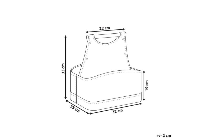 Korg Uruk Mörkbrun - Mörkbrun - Förvaring - Småförvaring - Förvaringskorg - Flätad korg & rottingkorg
