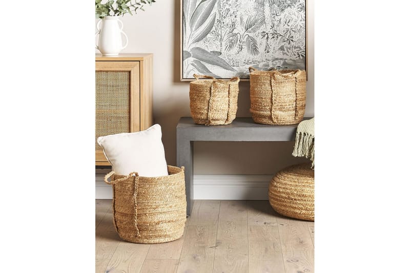 Korg Wadh set om 3 - Förvaring - Småförvaring - Förvaringskorg - Flätad korg & rottingkorg
